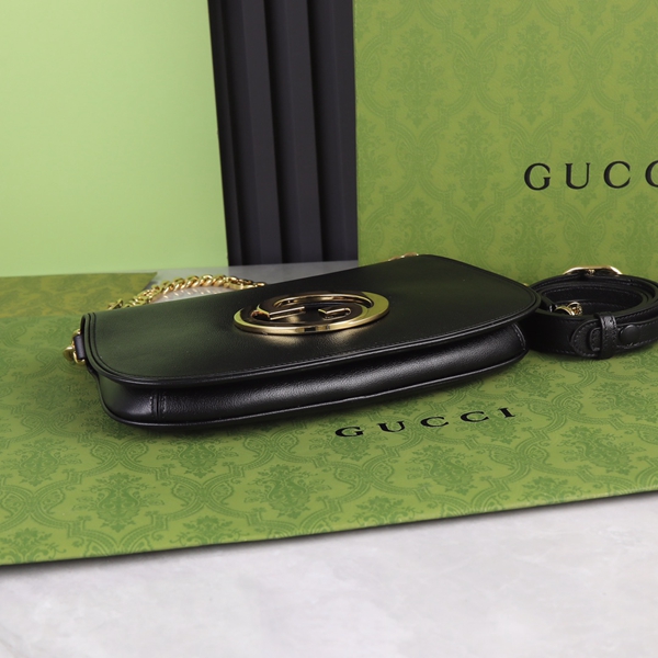 グッチバッグ角部分ディテール